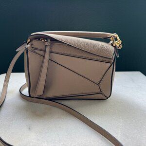 Loewe - Mini Puzzle bag Soft Grained Calfskin (Sand)